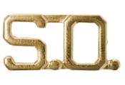 First Class S.O. Pin Pair (Security Officer Pin)