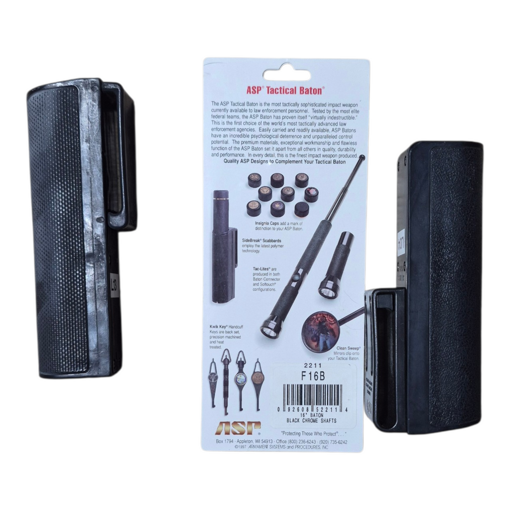 ASP Baton Scabbard, Black Rotating SideBreak Series Issued condition